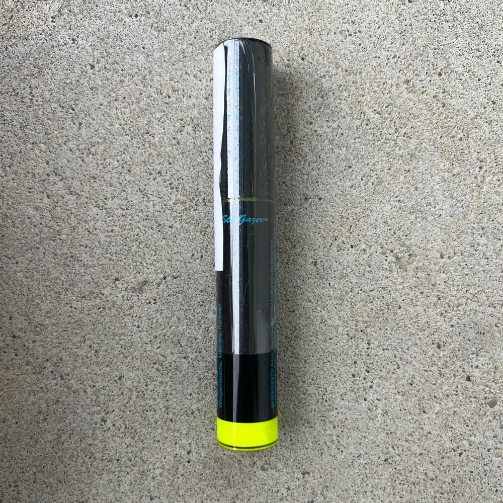 Neon Yellow Glow in the Dark UV Blacklight Vegan Mascara FACTORY SEALED